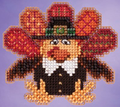 click here to view larger image of Tom Turkey (counted cross stitch kit)