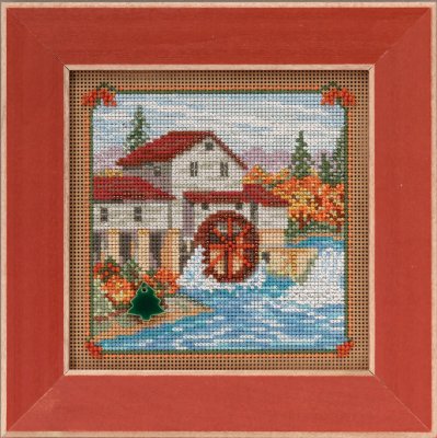 click here to view larger image of Country Mill - Country Lane (counted cross stitch kit)