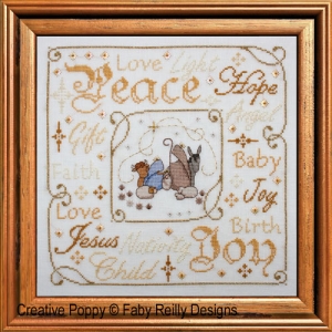 click here to view larger image of Nativity Frame (chart)