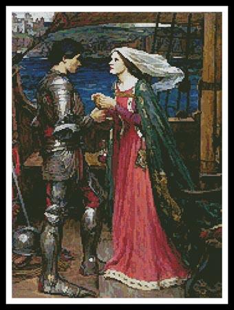 Tristan and Isolde Sharing the Potion  (John William Waterhouse)