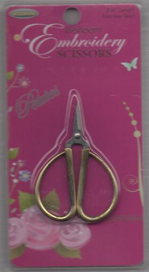 Petite Embroidery Scissors - Gold - Blister Package