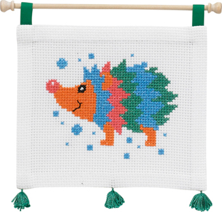 click here to view larger image of MFK Hedgehog (counted cross stitch kit)