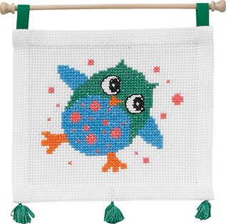 click here to view larger image of MFK Owl (counted cross stitch kit)