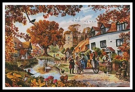 Village In Autumn, A  (Steve Crisp)