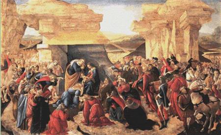 Adoration of the Magi - Botticelli