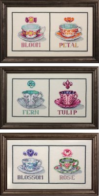 Cream and Sugar Collection - Bloom, Petal, Fern, Tulip, Blossom, and Rose