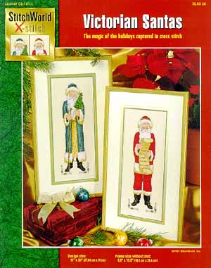 click here to view larger image of Victorian Santas (chart)
