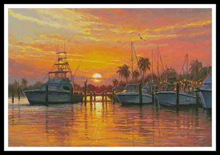 Sunset Harbor  (Mark Keathley)