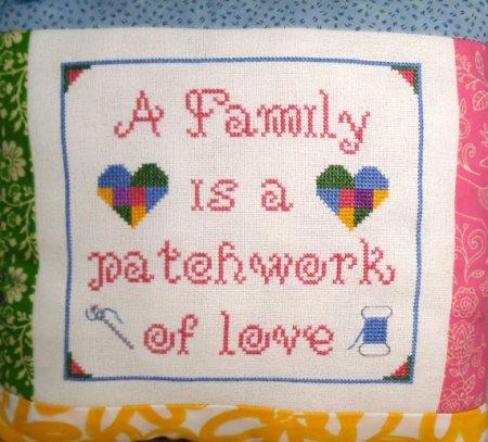 A Family Is A Patchwork Of Love