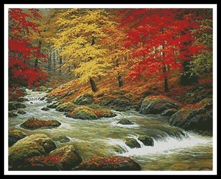 Autumn In Boulder Creek  (Charles White)