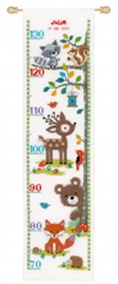 click here to view larger image of Forest Animals 2 (counted cross stitch kit)