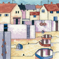 click here to view larger image of Harbour View - Painted Harbors (Aida) (counted cross stitch kit)