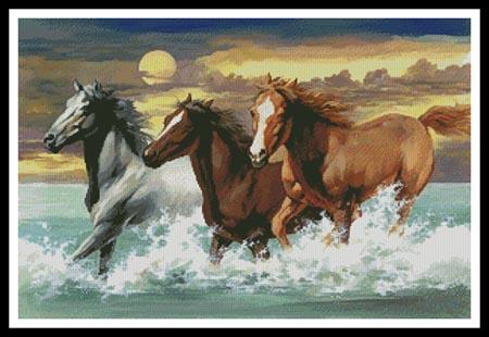 Three Horses  (Luis Bargallo)