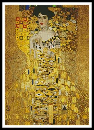 Portrait of Adele Bloch-Bauer 1 (small)  (Gustav Klimt)