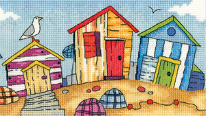 Beach Huts - By The Sea (27ct)