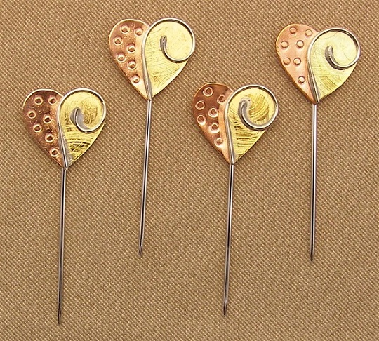 Counting Pins - Hearts Collection