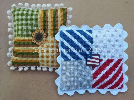 Patchwork Pin Cushion - July / August