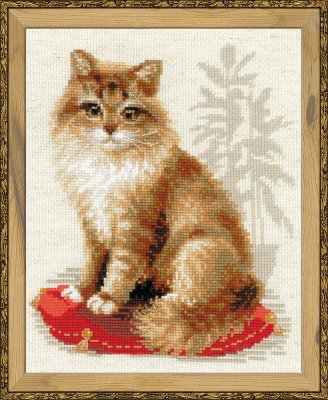 click here to view larger image of Pet Cat (counted cross stitch kit)