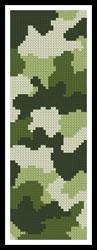 click here to view larger image of Camouflage Bookmark (chart)