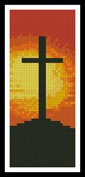 Sunset Cross Bookmark