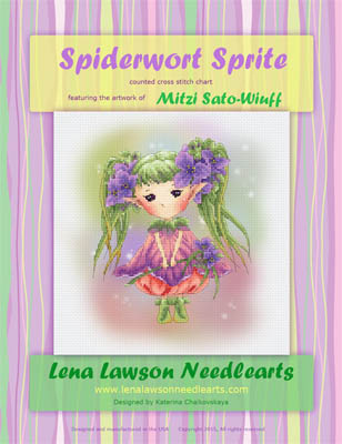 click here to view larger image of Spiderwort Sprite - Mitzi Sato-Wiuff (chart)