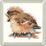 Sparrow - Little Friends Coaster Kit