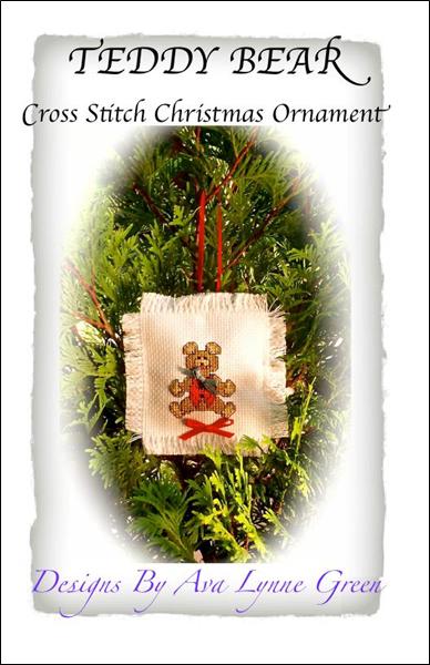Teddy Bear Christmas Ornament