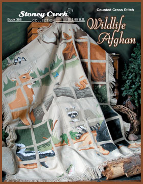click here to view larger image of Wildlife Afghan (chart)