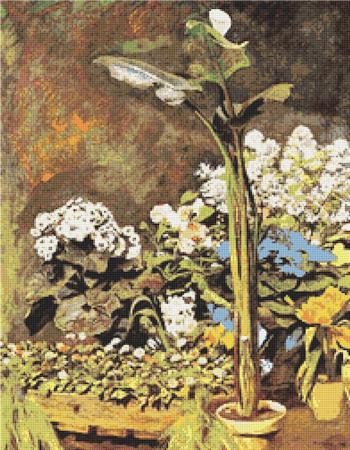 Arum and Conservatory Plants (Renoir)