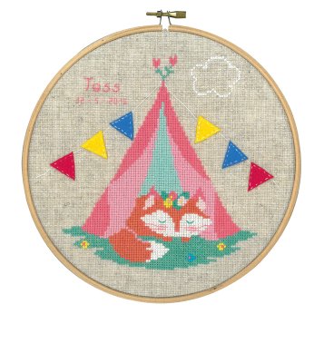 Fox In Tent