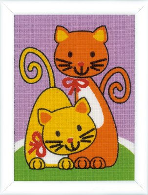Playing Cats - Canvas Kit