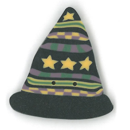 click here to view larger image of Witch Hat (buttons)
