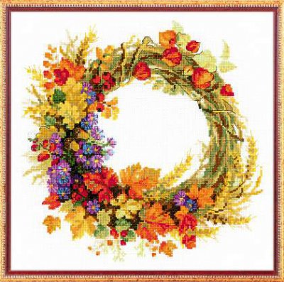 Wreath With Wheat