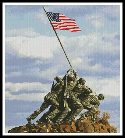 click here to view larger image of Iwo Jima Memorial  (M Dogan) (chart)