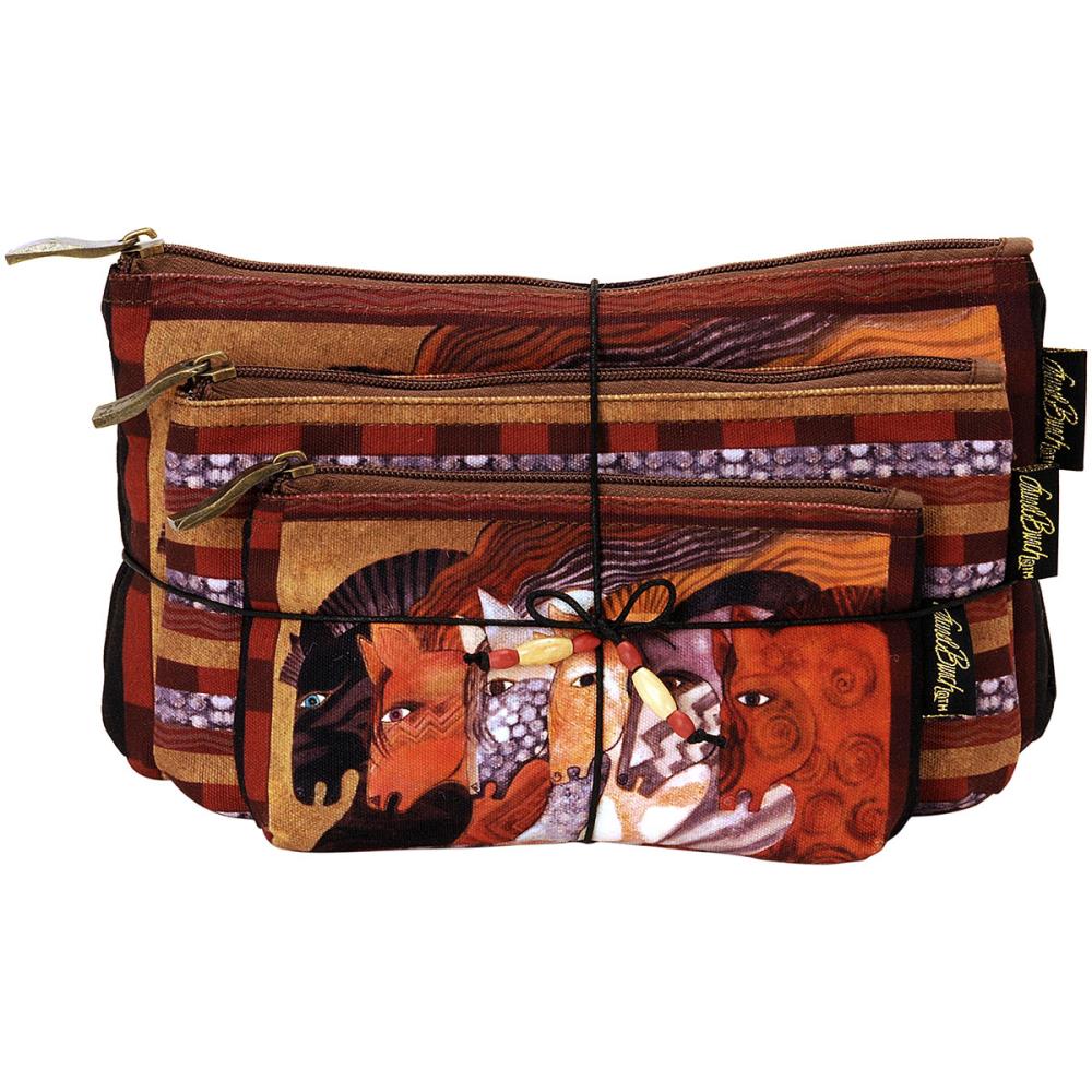 click here to view larger image of Moroccan Mares - Cosmetic Bag Set of Three (accessory)