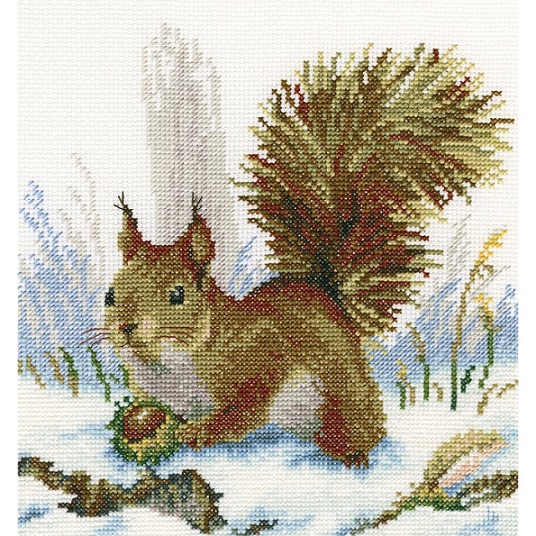 click here to view larger image of Winter Morning (counted cross stitch kit)