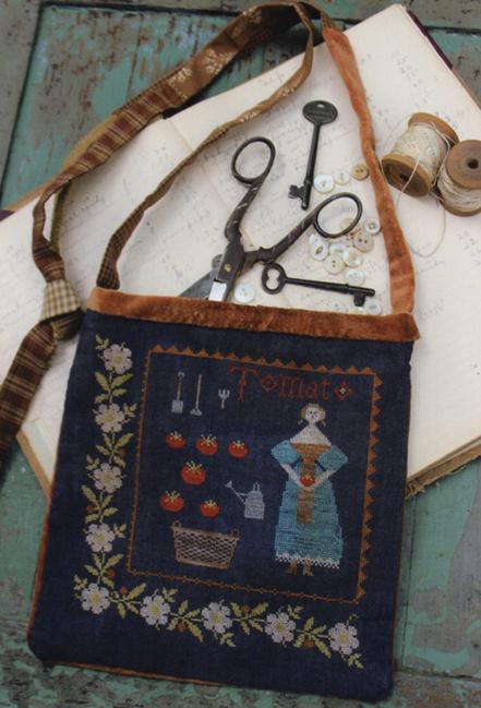 Tomato Harvest Sewing Bag