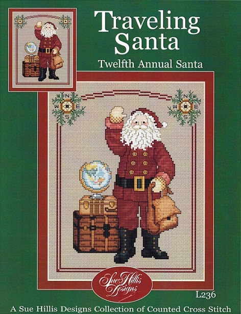 click here to view larger image of Traveling Santa (chart)