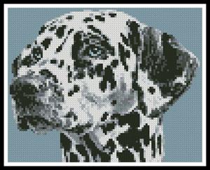 click here to view larger image of Mini Dalmation Portrait (chart)