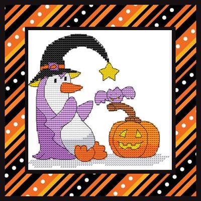 click here to view larger image of Halloween Penguin Two (chart)
