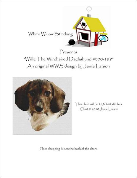 click here to view larger image of Willy - Wirehaired Dachshund (chart)