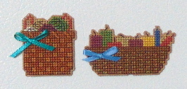 Country Basket Magnets 1