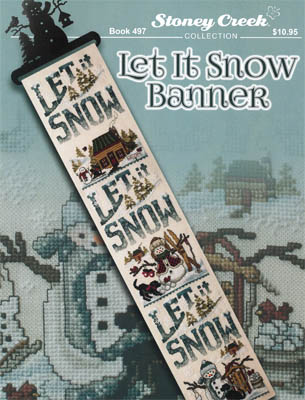 click here to view larger image of Let It Snow Banner (chart)