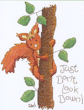 Just Dont Look Down - Lili of the Valley - Red the Squirrel