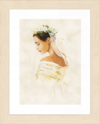 click here to view larger image of Bride (counted cross stitch kit)