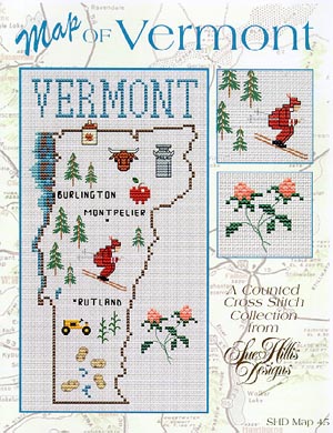 click here to view larger image of Vermont Map (chart)