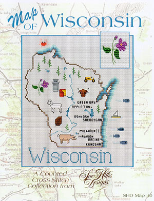 click here to view larger image of Wisconsin Map (chart)