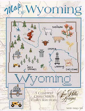 click here to view larger image of Wyoming Map (chart)