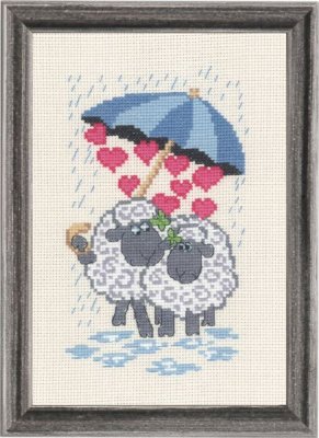 click here to view larger image of Sheep Love Umbrella (chart)
