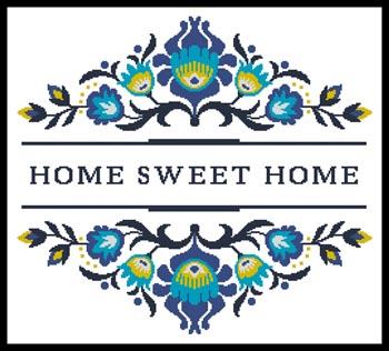 Home Sweet Home - Polish Folk Art Design 2